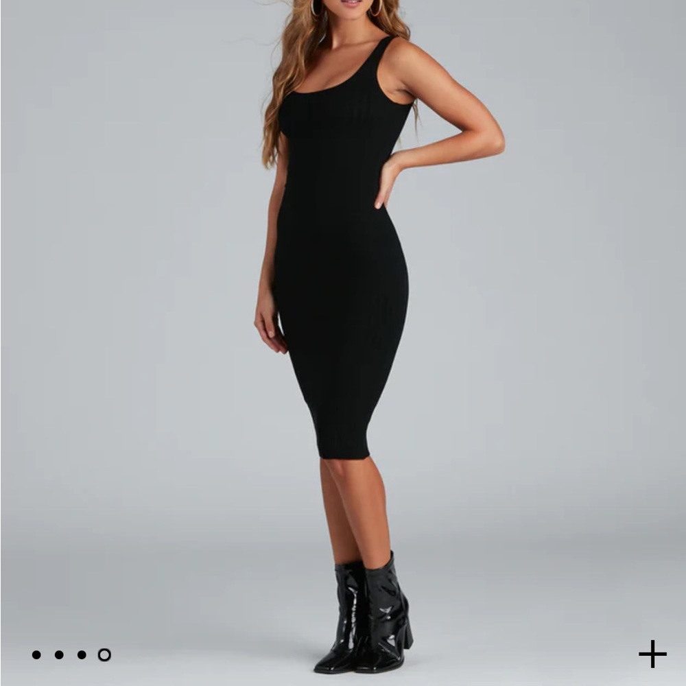Windsor | midi tank ribbed dress